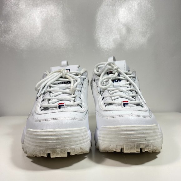 Fila Women Shoes Disruptors 2 Premium Sneakers White Sz 8 - Picture 2 of 15